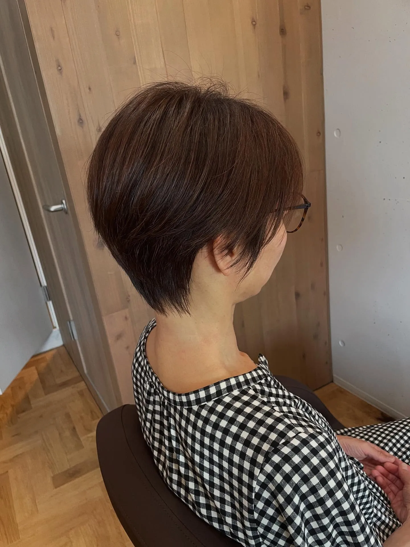 女性らしさを残したスッキリショートスタイルです！