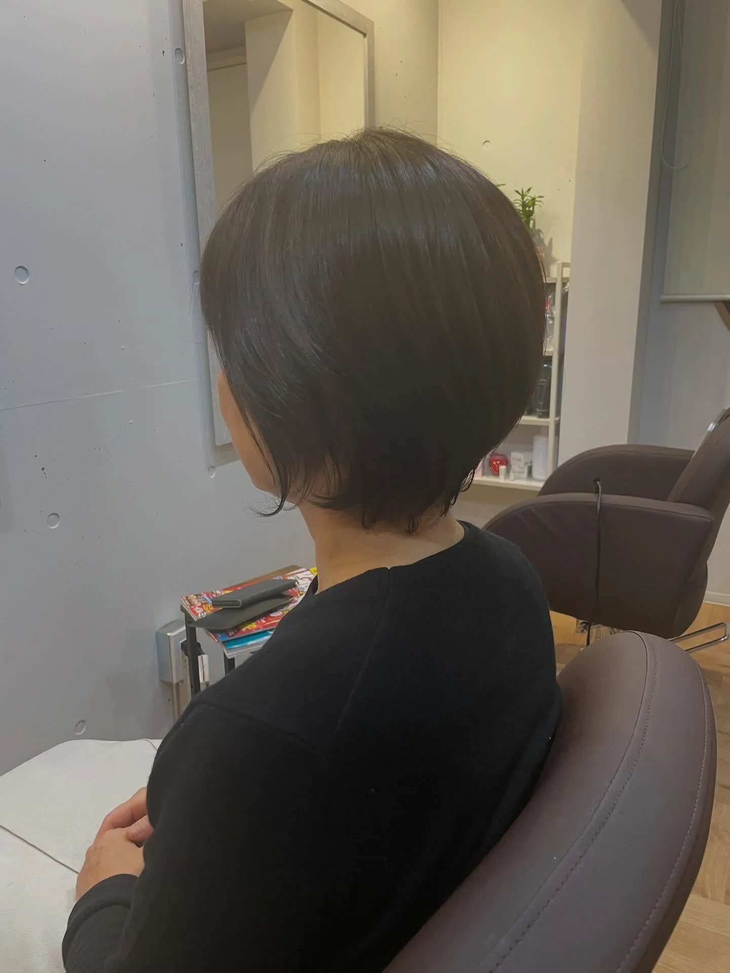 クセを活かしたショートボブです✨