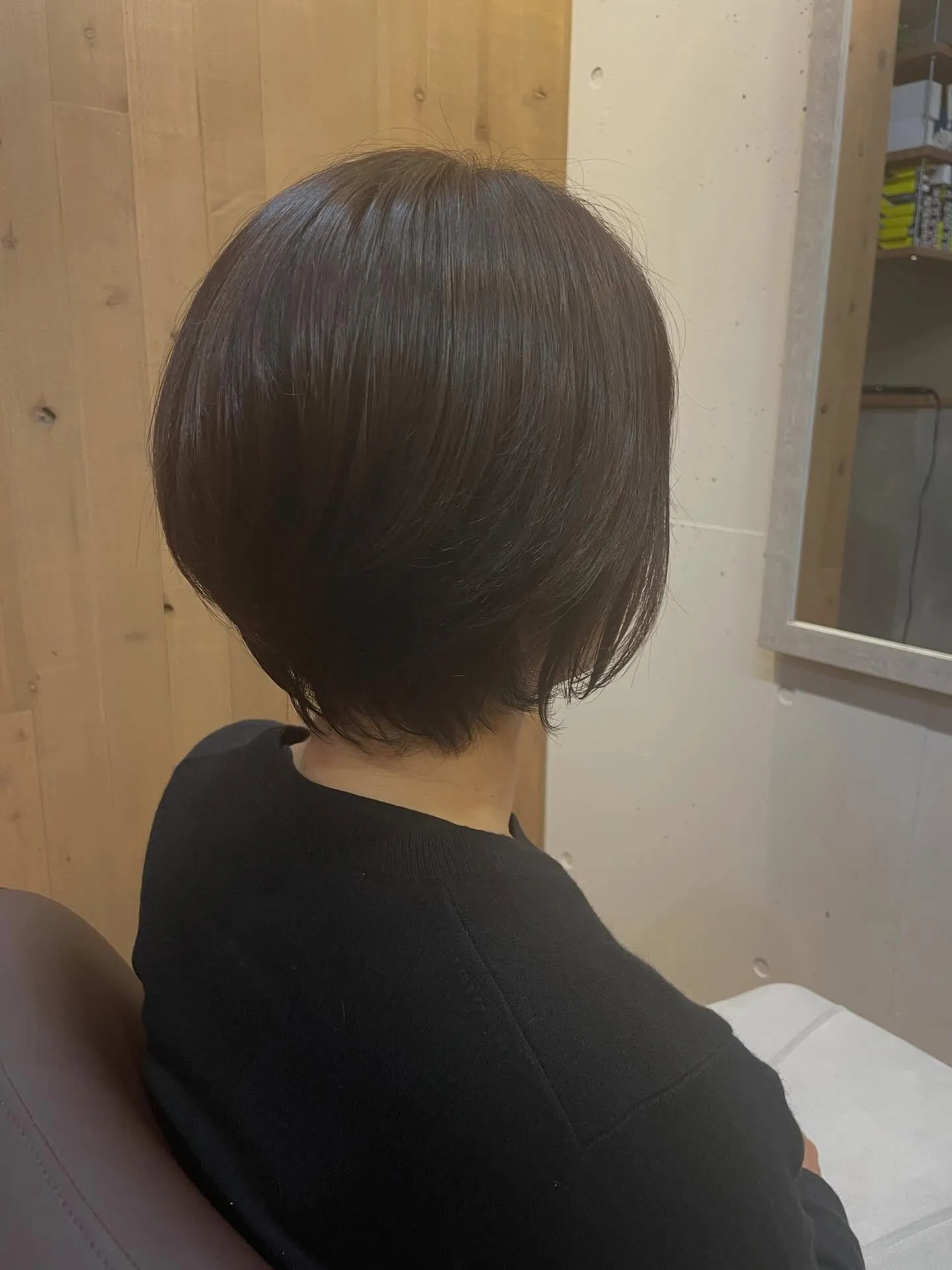 クセを活かしたショートボブです✨