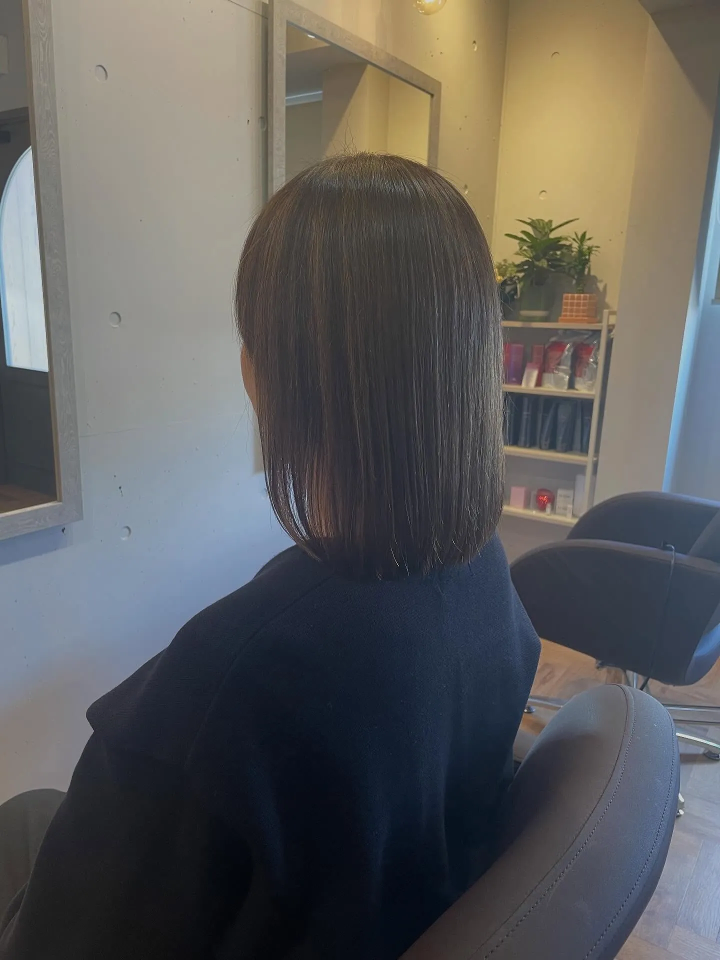 肩につくボブスタイルのヘアエステです✨