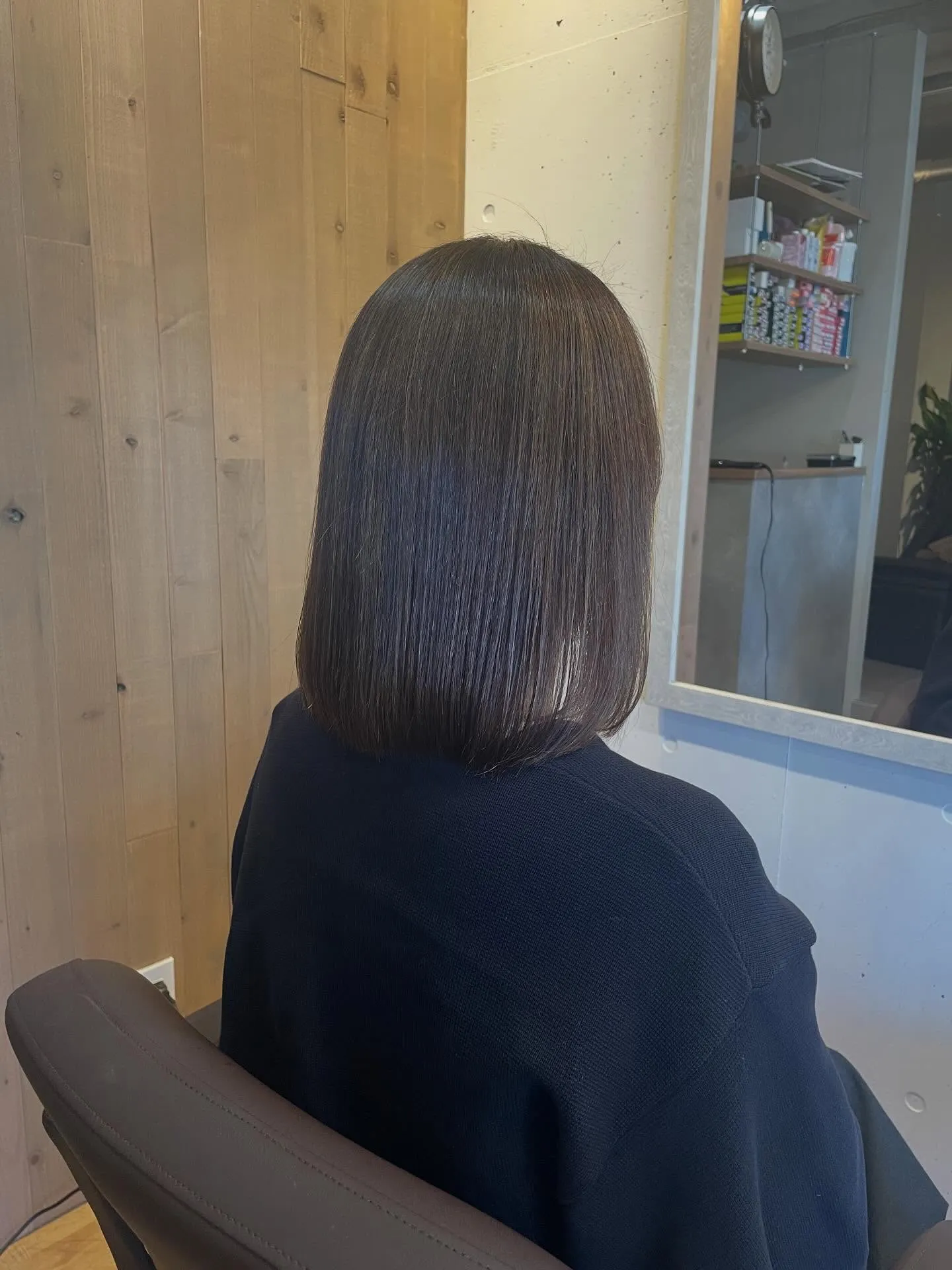 肩につくボブスタイルのヘアエステです✨