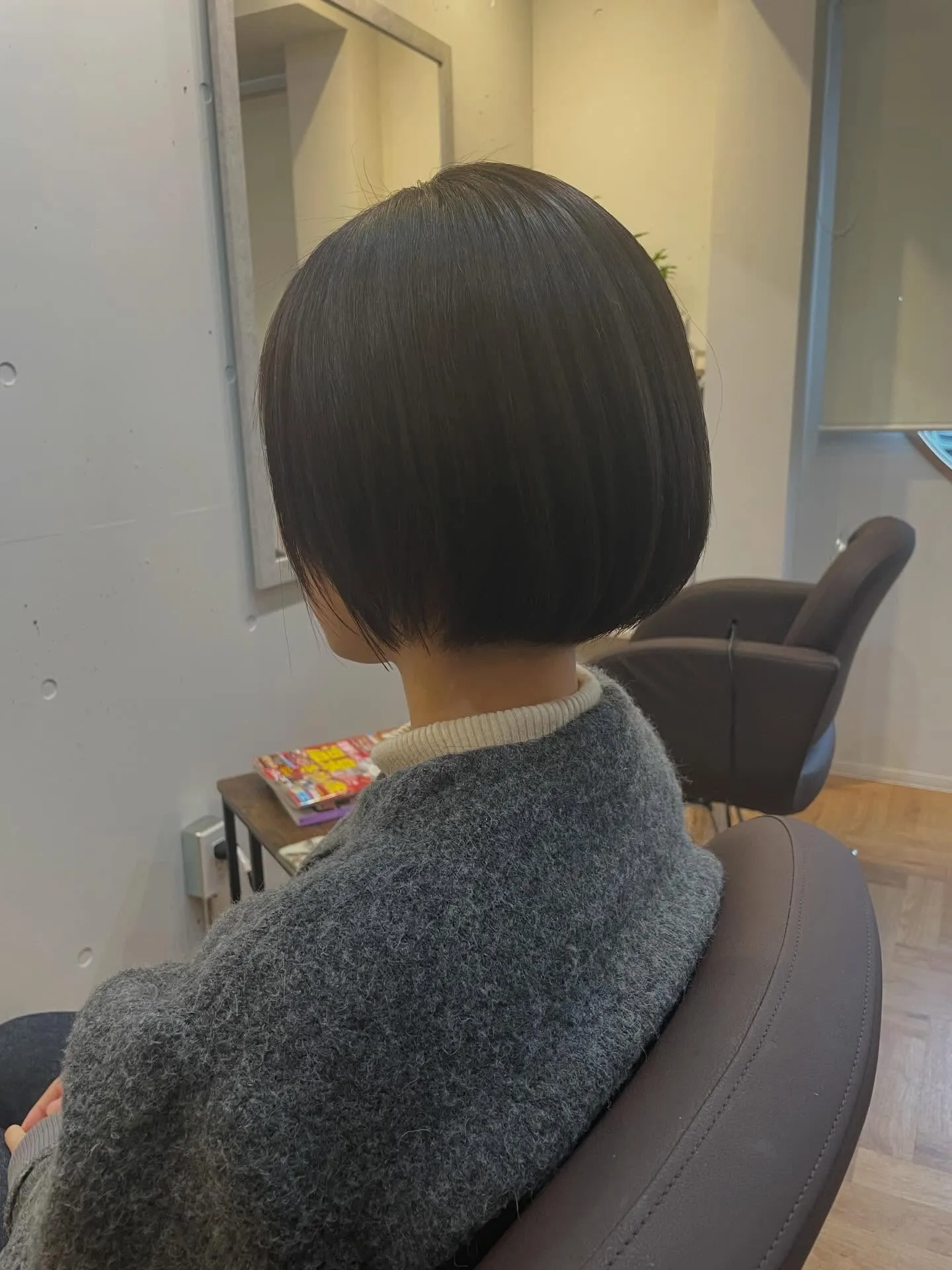 朝時間がない方にオススメのショートボブスタイルです✨